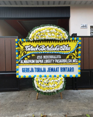 Papan Bunga Duka di Wonolopo